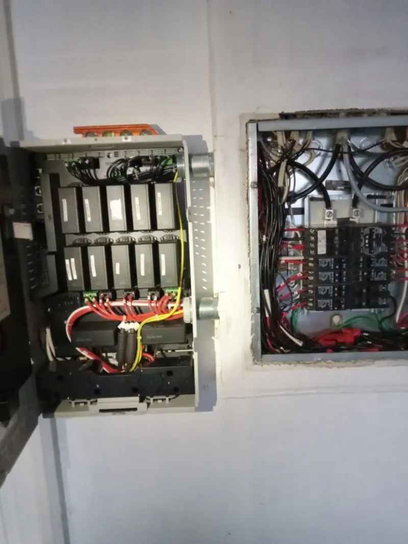 Electrical panel upgrade completed for Commercial Electrician Services in Northfield
